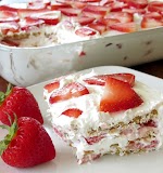 Strawberry Icebox Cake was pinched from <a href="http://www.sprinklesomesugar.com/strawberry-icebox-cake/" target="_blank">www.sprinklesomesugar.com.</a>