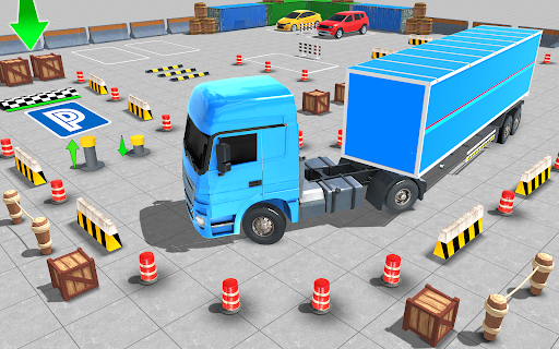 Screenshot Real Euro Truck Parking Games