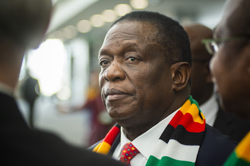 Zimbabwean President Emmerson Mnangagwa. Picture: BLOOMBERG