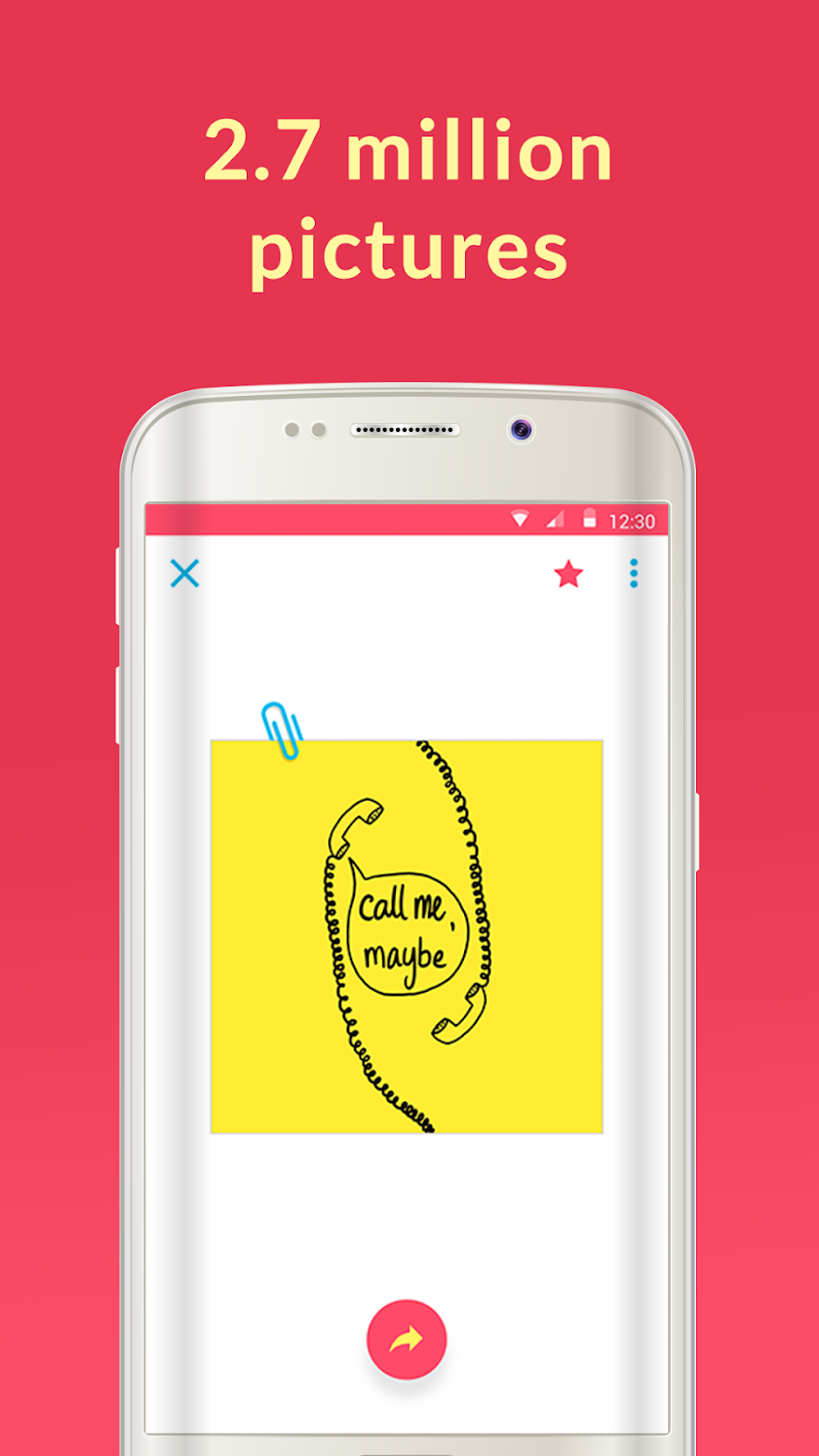 ZEDGE Snakk™ Pics for Messages Screen 2