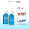 Bộ Đôi 2 Chai Tinh Chất Dưỡng Ẩm Giúp Da Trông Căng Mịn Skinoxy Advanced 4D Hyaluron Booster Serum - 9Ml