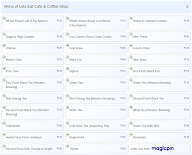 Lets Eat Cafe & Coffee Shop menu 5