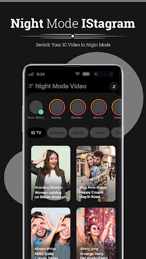 Dark Mode IStagram - Night Mode