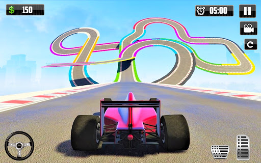 Screenshot Crazy Car Driving Ramp Stunts