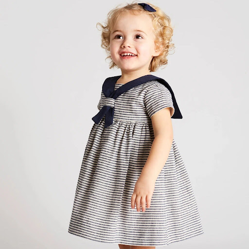 Title 3, Navy Style Lapel Cotton and Linen Short-Sleeved...