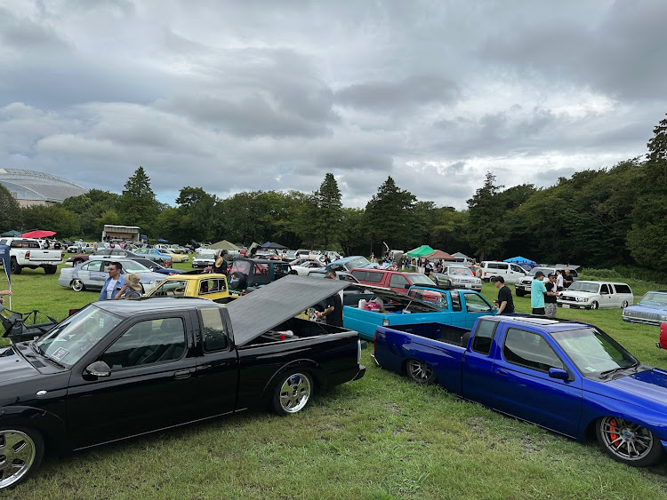 ハイラックススポーツピックアップの#thankyou.jast impakt_miniz・#thankyou tacky・20th anniversary・#mini trackメインなショー・#皆さんレベル高すぎて💦に関するカスタム事例の投稿画像3枚目