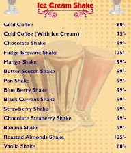 The Hub Live Ice Cream Parlor menu 3