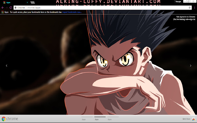 Hunter X Hunter 1366x768 chrome extension