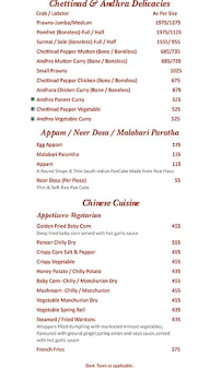 Swagath menu 2