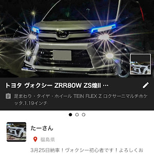 ヴォクシー ZRR80W