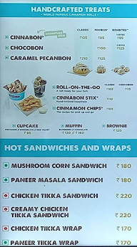 Cinnabon menu 6