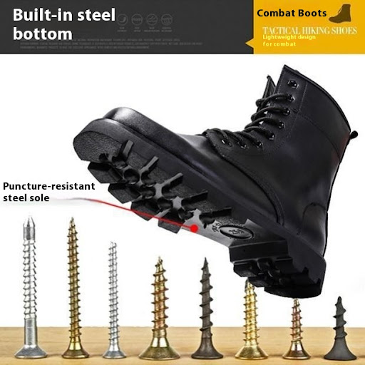 Title 8, Mens High-Top Spring and Autumn Outdoor Boots,...