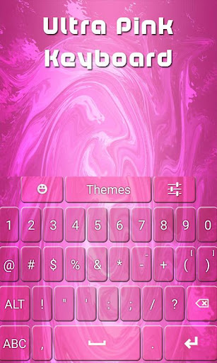 Ultra Pink Keyboard