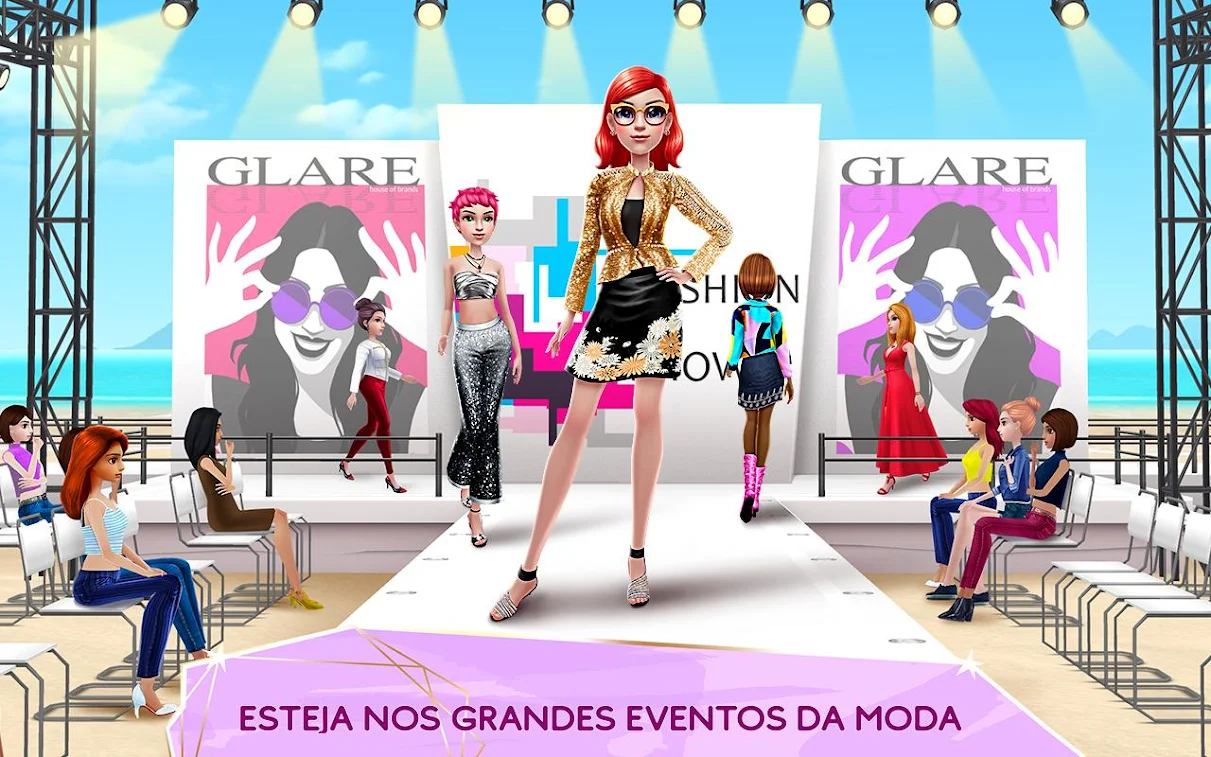 Super Estilista: Guru de Moda e Estilo Apk Mod Dinheiro Infinito