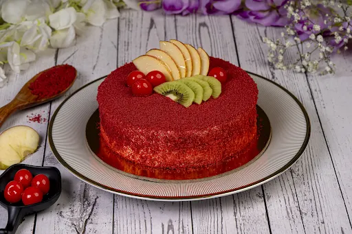 Red Velvet Fruit Cake