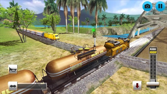 Oil Train Simulator - Free Train Driver Screenshot