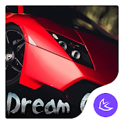 Red Speed car-APUS Launcher theme 1041.0.1001 Icon