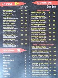 Tummy Fillers menu 1