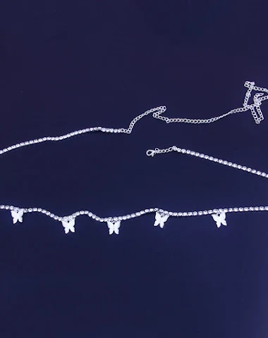 Chaîne de taille papillon incandesc - 2