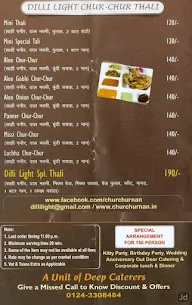 Dilli Light Chur Chur Naan menu 7