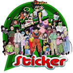 Cover Image of Tải xuống Super Saiyan Sticker for WAStickerApp 2.0 APK