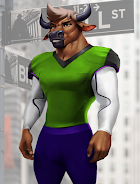 Wall Street Avatar Football Bull #702