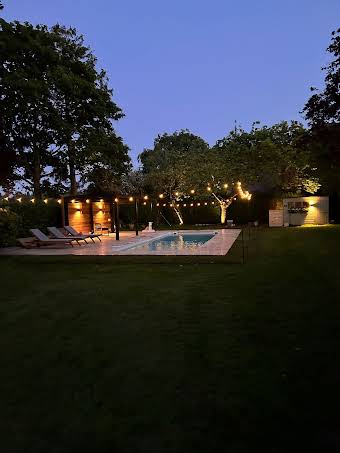 Swimming pool garden lighting  album cover