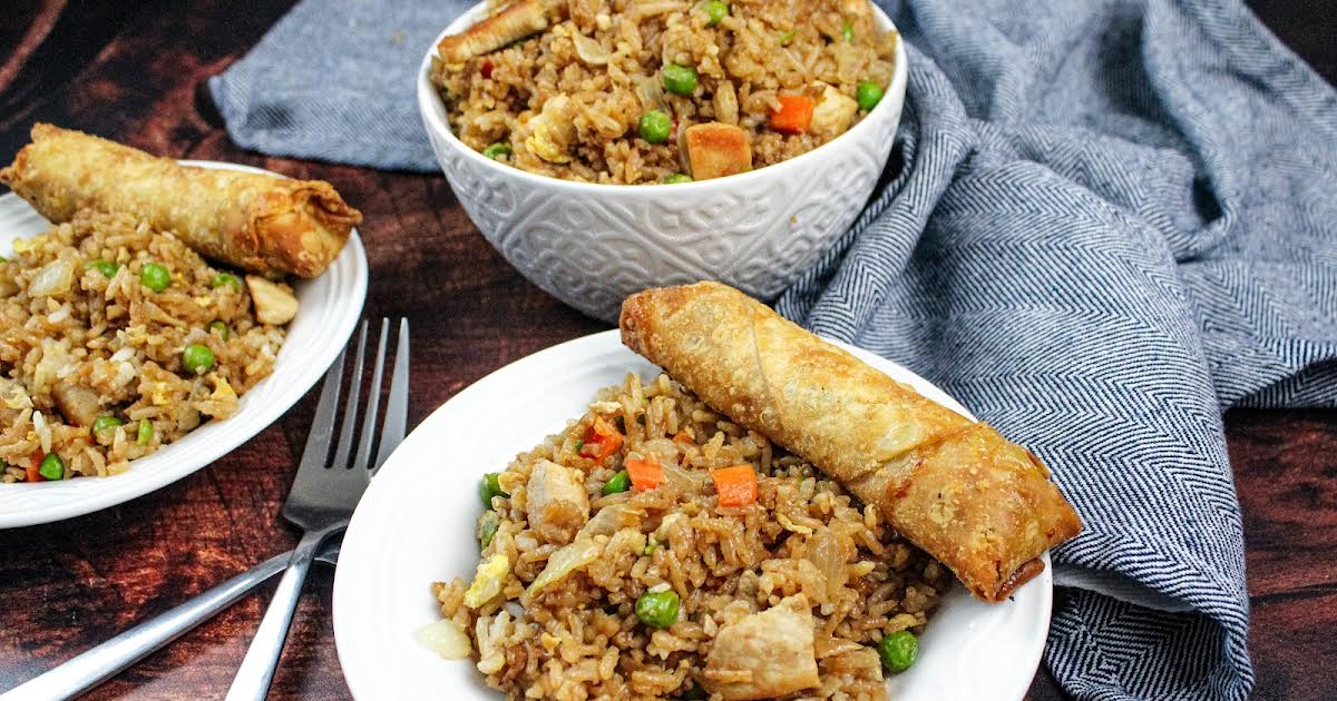 Chicken Fried Rice Egg Rolls Recipe 