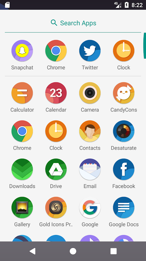   N Launcher Pro - Nougat 7.0- 스크린샷 