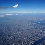 Tokyo from the air, can you see the skytree? in Shanghai, China 