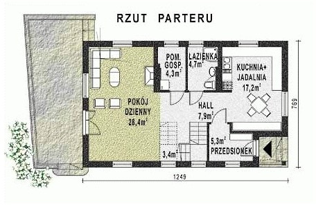 WB-3906 - Rzut parteru