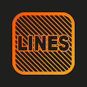 Lines Square - Neon icon Pack on MyAppFree