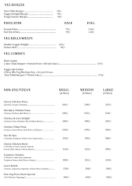 Pizza Heart Fast Food menu 2