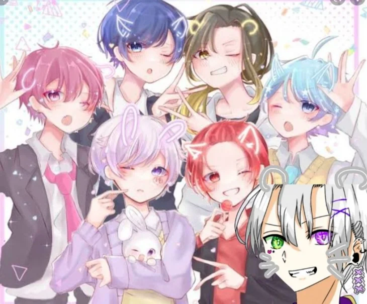 「つむぎちゃんとiris　日常」のメインビジュアル