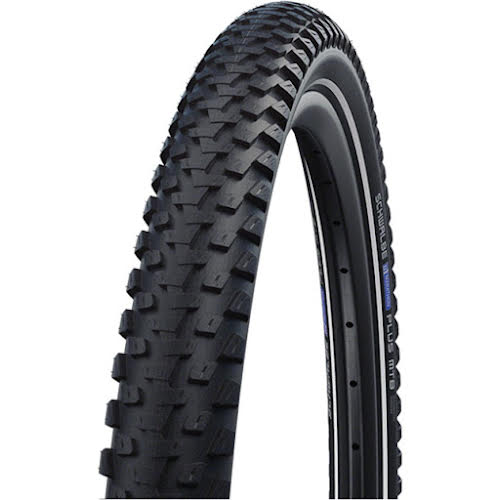 Schwalbe Marathon Plus Tire - 26 x 2.1 Clincher Wire Black/Reflective Performance Dual SmartGuard E-50 MTB