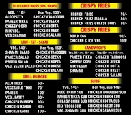 Tha sandwiches cafe menu 5