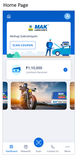 Screenshot Hello BPCL for Channel Partner