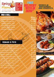 Spicy Flames menu 1