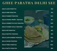 Parathe Wala menu 2