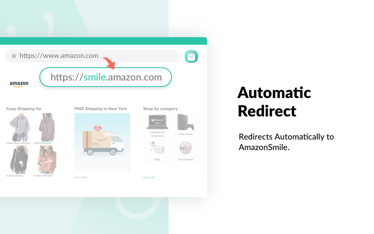 SmileGive - Amazon Smile Redirect Preview image 2