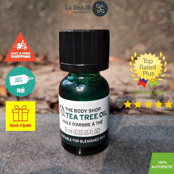 Tinh Dầu Tràm Trà Giảm Mụn - The Body Shop Tea Tree Oil [10Ml & 20Ml]