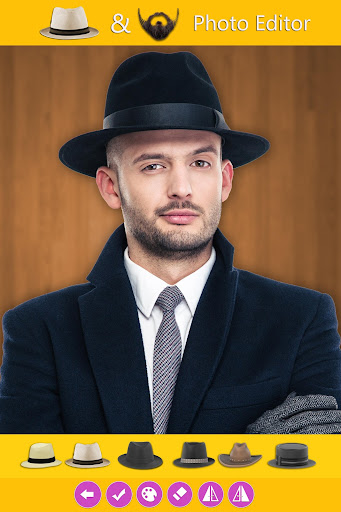 Man Hat  Beard Photo Editor