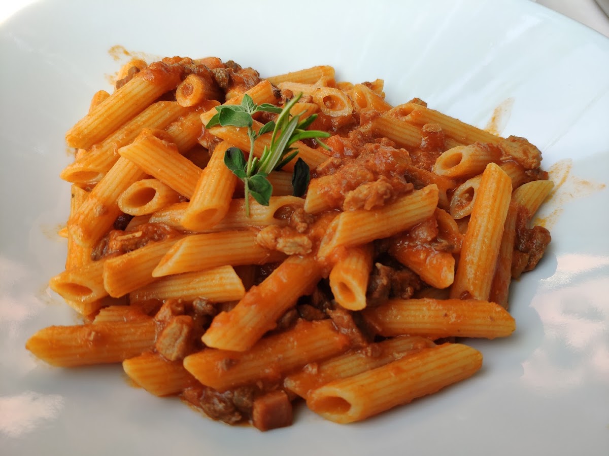 Gluten-Free Pasta at Ristorante Giardino