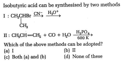 Chemical reactions of carboxylic acid