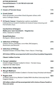 Cafe 15 A- Starottel menu 2