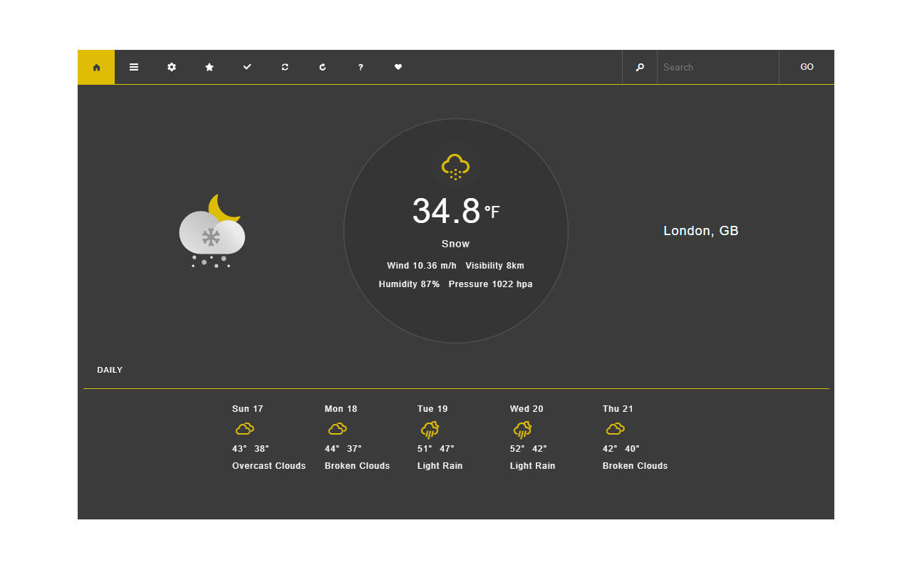 Weather Forecast Preview image 3