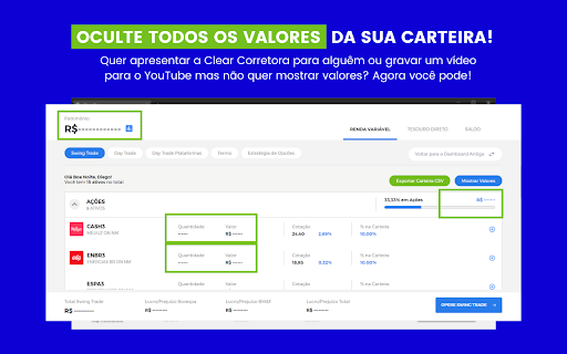 Clear Plus: Organize seus investimentos