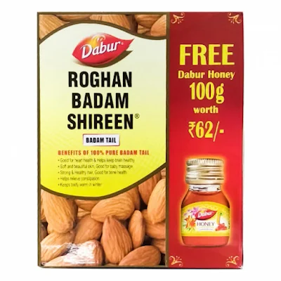 DABUR ROGHAN BADAM SHIREEN BADAM TAIL 25ML