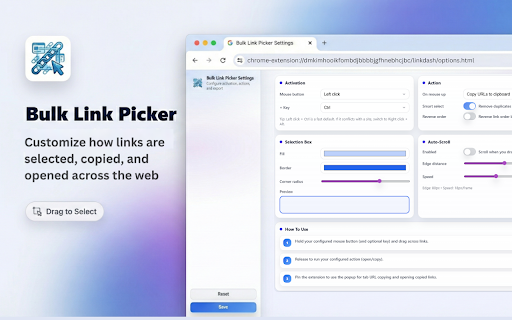 Bulk Link Picker - Grab Link in one click Preview 2