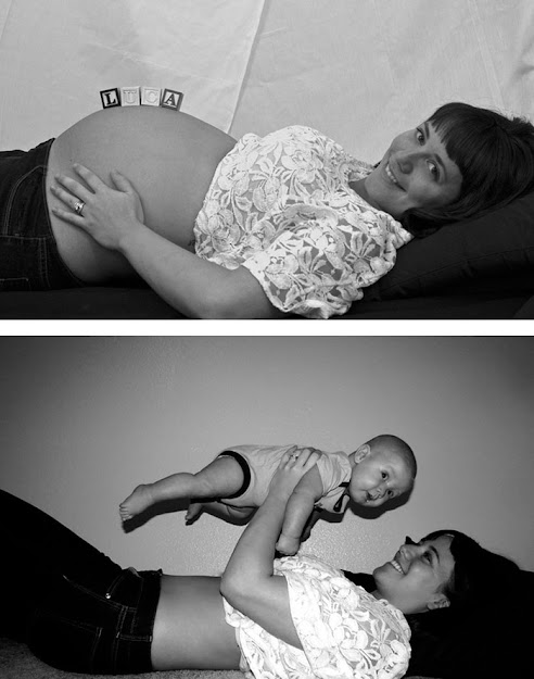 Lovely Photos Of Before And After Pregnancy